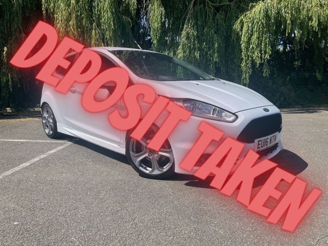 2016 16 FORD FIESTA 1.6 ST-3 3d 200 BHP Small Modifications Fast Car Ready To Go Full Works Service Done inc clutch brakes STAGE 1 TUNE 200BHP,  FIRST SERVICE WITH FORD, LAST SERVICE 2022, CLUTCH REPLACED, FRONT AND REAR DISCS AND PADS AND BRAKE FLUID CHANGE. K&N Air intake Full system (Turbo Acoustic sounds Fantastic)