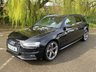 USED 2013 13 AUDI A4 1.8 AVANT TFSI BLACK EDITION 5d 168 BHP Sprint cloth/leather, Black with grey stitching