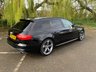 USED 2013 13 AUDI A4 1.8 AVANT TFSI BLACK EDITION 5d 168 BHP Sprint cloth/leather, Black with grey stitching