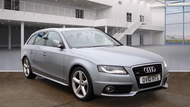 2010 10 Audi A4 3.0 AVANT TDI QUATTRO DPF S LINE 5d 240 BHP