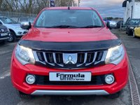 USED 2017 17 MITSUBISHI L200 2.4 DI-D 4WD WARRIOR DCB 178 BHP NO VAT+STUNNING EXAMPLE IN EXCELLENT CONDITION+FULL LEATHER+SATELLITE NAVIGATION+BLUETOOTH+MOUNTAIN ROLL TOP COVER+MOT MARCH 23+READY TO DRIVE AWAY TODAY+FINANCE AND EXTENDED WARRANTY AVAILABLE ON THIS USED VEHICLE!!!!!!