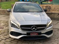 USED 2017 66 MERCEDES-BENZ CLA 2.1 CLA 220 D AMG LINE 4d 174 BHP 2017 MERCEDES CLA AMG-LINE 2.1 DIESEL - AUTOMATIC PADDLE SHIFT GEARBOX - ONLY &pound;20.00 PER YEAR ROAD TAX - 1/2 LEATHER ALCANTARA  INTERIOR - DYNAMIC SELECT - APPLE CAR PLAY/ ANDROID AUTO