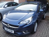 USED 2015 15 VAUXHALL CORSA 1.4I SE 5DR PETROL AUTO EU6 90BHP ONE OWNER FROM NEW  FULL VAUXHALL HISTORY AUTOMATIC