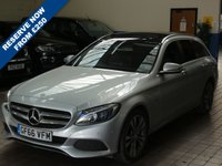 USED 2016 66 MERCEDES-BENZ C-CLASS 2.0 C350 E SPORT PREMIUM PLUS 5d 208 BHP &pound;0 ROAD TAX SAT NAV FULL LEATHER CAMERA PANORAMIC SUNROOF ULEZ AND CAZ COMPLIANT