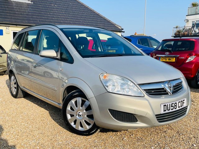 2008 58 Vauxhall Zafira 2.2 CLUB 16V 5d 154 BHP