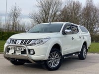 USED 2016 66 MITSUBISHI L200 2.4 DI-D 4X4 BARBARIAN DCB 178 BHP FULL LEATHER + FULL SERVICE HISTORY