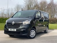 USED 2016 16 RENAULT TRAFIC 1.6 SL27 BUSINESS PLUS DCI S/R P/V 115 BHP NO VAT SERVICE HISTORY