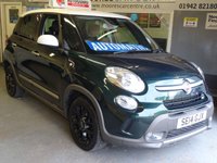 USED 2014 14 FIAT 500L 1.2 MULTIJET TREKKING DUALOGIC 5d 85 BHP AUTOMATIC..........LOW MILES