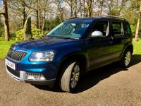 USED 2014 14 SKODA YETI OUTDOOR 1.2 SE TSI DSG 5d AUTO 103 BHP ONLY 20,000 MILES//FULL SERVICE HISTORY//REAR PARK SENSORS//BLUETOOTH 103 BHP ONLY 20,000 MILES//FULL SERVICE HISTORY//REAR PARK SENSORS//BLUETOOTH