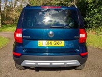 USED 2014 14 SKODA YETI OUTDOOR 1.2 SE TSI DSG 5d AUTO 103 BHP ONLY 20,000 MILES//FULL SERVICE HISTORY//REAR PARK SENSORS//BLUETOOTH 103 BHP ONLY 20,000 MILES//FULL SERVICE HISTORY//REAR PARK SENSORS//BLUETOOTH