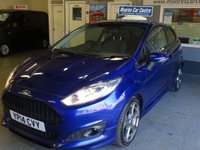 USED 2014 14 FORD FIESTA 1.6 ZETEC S TDCI 3d 94 BHP SATNAV.......EXCELLENT HISTORY