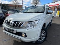 USED 2017 17 MITSUBISHI L200 2.4 DI-D 4WD TITAN DCB 178 BHP 2 OWNERS FROM NEW+NO VAT+SERVICE HISTORY+BEST VALUE ON THE WEB+REAR LOAD COVER+UNBEATABLE VALUE+NO VAT+READY TO DRIVE AWAY TODAY+FINANCE AND EXTENDED WARRANTY AVAILABLE ON THIS USED VEHICLE!!!!!!
