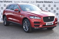 USED 2016 16 JAGUAR F-PACE 2.0 PORTFOLIO AWD 5d 178 BHP PANROOF  20IN VENOM ALLOYS/PANORAMIC ROOF
