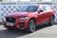 USED 2016 16 JAGUAR F-PACE 2.0 PORTFOLIO AWD 5d 178 BHP PANROOF  20IN VENOM ALLOYS/PANORAMIC ROOF
