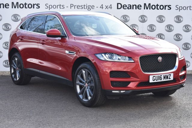 2016 16 Jaguar F-Pace 2.0 PORTFOLIO AWD 5d 178 BHP PANROOF 