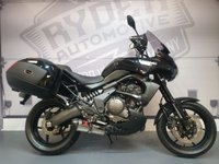 USED 2009 09 KAWASAKI VERSYS 650 A9F  PANNIERS & BLACK WIDDOW EXHAUST