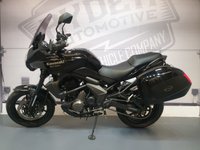 USED 2009 09 KAWASAKI VERSYS 650 A9F  PANNIERS & BLACK WIDDOW EXHAUST
