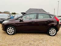 USED 2009 09 FORD FIESTA 1.2 ZETEC 5d 81 BHP Stunning 5 door Fiesta in Cherry Morello Metallic