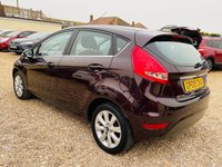 USED 2009 09 FORD FIESTA 1.2 ZETEC 5d 81 BHP Stunning 5 door Fiesta in Cherry Morello Metallic