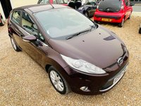 USED 2009 09 FORD FIESTA 1.2 ZETEC 5d 81 BHP Stunning 5 door Fiesta in Cherry Morello Metallic