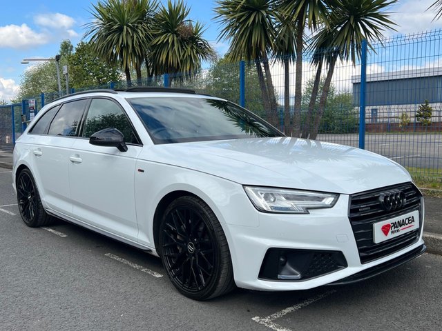 2019 19 Audi A4 2.0 AVANT TDI QUATTRO BLACK EDITION 5d 188 BHP