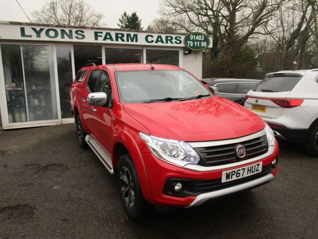 2018 67 Fiat Fullback 2.4 LX DCB 180 BHP AUTOMATIC FOUR WHEEL DRIVE DOUBLE CABIN *NO VAT*