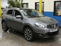USED 2012 12 NISSAN QASHQAI 1.6 N-TEC 5d 117 BHP SAT NAV PANORAMIC SUNROOF REAR CAMERA CRUISE 2 OWNER CAR SERVICE HISTORY 3 MONTHS WARRANTY