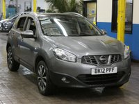 USED 2012 12 NISSAN QASHQAI 1.6 N-TEC 5d 117 BHP SAT NAV PANORAMIC SUNROOF REAR CAMERA CRUISE 2 OWNER CAR SERVICE HISTORY 3 MONTHS WARRANTY