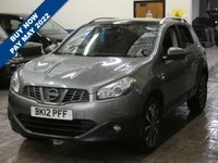 USED 2012 12 NISSAN QASHQAI 1.6 N-TEC 5d 117 BHP SAT NAV PANORAMIC SUNROOF REAR CAMERA CRUISE 2 OWNER CAR SERVICE HISTORY 3 MONTHS WARRANTY