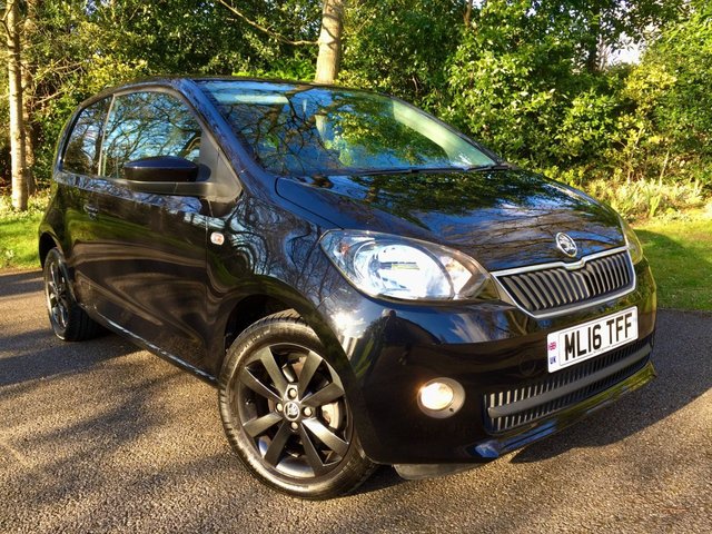 2016 16 Skoda Citigo 1.0 COLOUR EDITION MPI 3d 59 BHP ONLY 2,000 MILES YES 2,000\\SATNAV//AIRCON//BLACK ALLOYS
