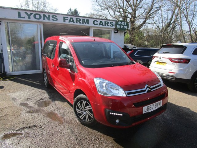 2018 67 Citroen Berlingo Multispace 1.2 PURETECH FEEL 5d 109 BHP