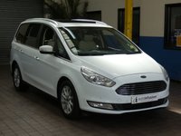 USED 2017 17 FORD GALAXY 2.0 TITANIUM X TDCI 5d 148 BHP STUNNING EXAMPLE 7 SEAT SAT NAV LEATHER PANORAMIC SUNROOF 12 MONTHS GOLD WARRANTY