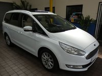 USED 2017 17 FORD GALAXY 2.0 TITANIUM X TDCI 5d 148 BHP STUNNING EXAMPLE 7 SEAT SAT NAV LEATHER PANORAMIC SUNROOF 12 MONTHS GOLD WARRANTY
