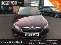 USED 2014 64 SKODA SUPERB 2.0 ELEGANCE TDI CR 5d 168 BHP FULLY SERVICED+1 YEAR MOT