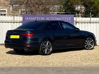 USED 2017 17 AUDI A4 2.0 TFSI S LINE 4d 188 BHP 