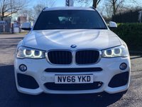 USED 2017 66 BMW X3 2.0 XDRIVE20D M SPORT 5d 188 BHP 