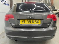 USED 2008 08 AUDI A3 1.6 MPI 5d 101 BHP 1 Previous Owner,New MOT