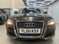 USED 2008 08 AUDI A3 1.6 MPI 5d 101 BHP 1 Previous Owner,New MOT
