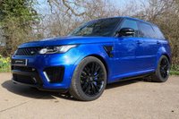 USED 2018 67 LAND ROVER RANGE ROVER SPORT 5.0 V8 SVR 5d 543 BHP 12 MONTH WARRANTY, FULL LRSH