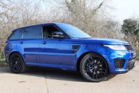 USED 2018 67 LAND ROVER RANGE ROVER SPORT 5.0 V8 SVR 5d 543 BHP 12 MONTH WARRANTY, FULL LRSH