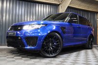 USED 2018 67 LAND ROVER RANGE ROVER SPORT 5.0 V8 SVR 5d 543 BHP 12 MONTH WARRANTY, FULL LRSH