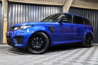 USED 2018 67 LAND ROVER RANGE ROVER SPORT 5.0 V8 SVR 5d 543 BHP 12 MONTH WARRANTY, FULL LRSH