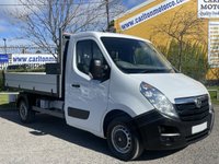 USED 2016 66 VAUXHALL MOVANO 2.3 F3500 L2H1 CDTI TIPPER 125 BHP + TOOL BOX 