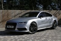 USED 2018 18 AUDI A7 3.0 SPORTBACK TDI QUATTRO BLACK EDITION 5d 315 BHP HUGE SPEC & BLACK ED.
