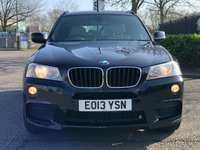 USED 2013 13 BMW X3 2.0 XDRIVE20D M SPORT 5d 181 BHP 
