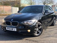 USED 2014 14 BMW 1 SERIES 2.0 116D SPORT 3d 114 BHP 