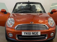 USED 2011 61 MINI CONVERTIBLE 1.6 COOPER 2d 122 BHP Hosting 5 star Optional Equipment