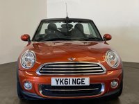 USED 2011 61 MINI CONVERTIBLE 1.6 COOPER 2d 122 BHP Hosting 5 star Optional Equipment