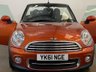 USED 2011 61 MINI CONVERTIBLE 1.6 COOPER 2d 122 BHP Hosting 5 star Optional Equipment