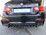 USED 2016 16 BMW M4 3.0 M4 2d 426 BHP Finished in BLACK SAPPHIRE METALLIC with contrasting HEATED ELECTRIC BLACK LEATHER TRIM. This car is for those who appreciate performance with prestige looks. This very quick 6 cylinder Bi Turbo car punches out 426BHP whipping it to 60mph in around 4.1 seconds. But the biggest attraction is its colour and spec. Features include, Sat Nav, Carbon Fibre Pack, Rear View cameras, Ebony Heated Leather, Xenon Lights and more. Dealer Serviced at 1119 miles,18512 miles, 38814 miles and 51251 miles